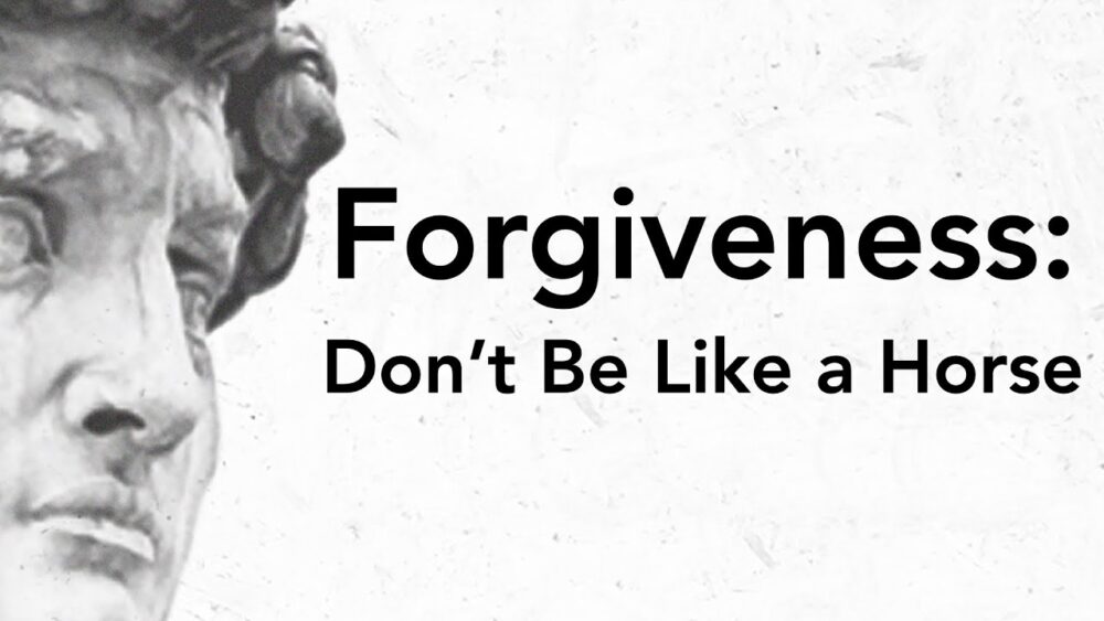 Forgiveness: Don't Be Like a Horse Image